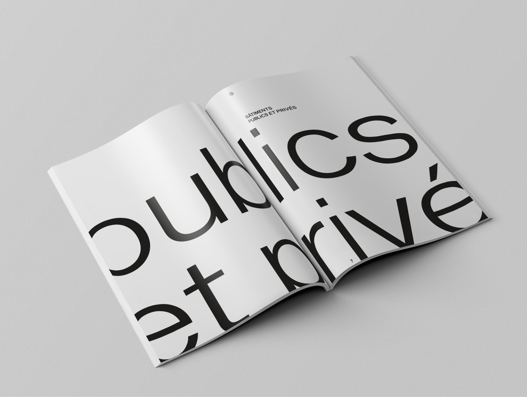 Design graphique éditorial portfolio architecte Thierry Bonne Waixing mise en page photos plans typographie