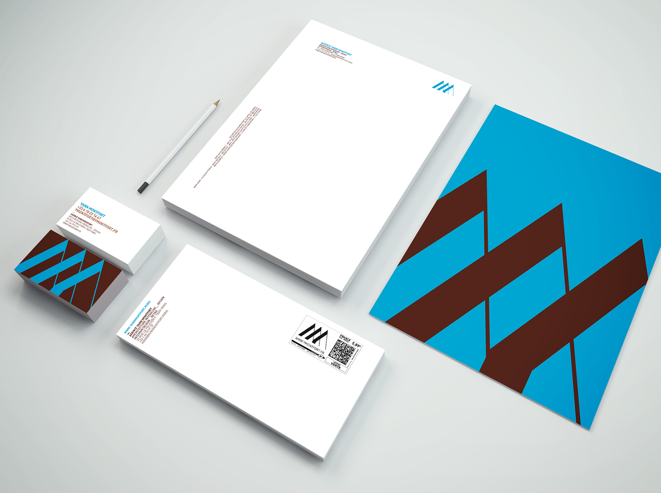 Identité visuelle Agence Yann Montfort design graphique Waixing