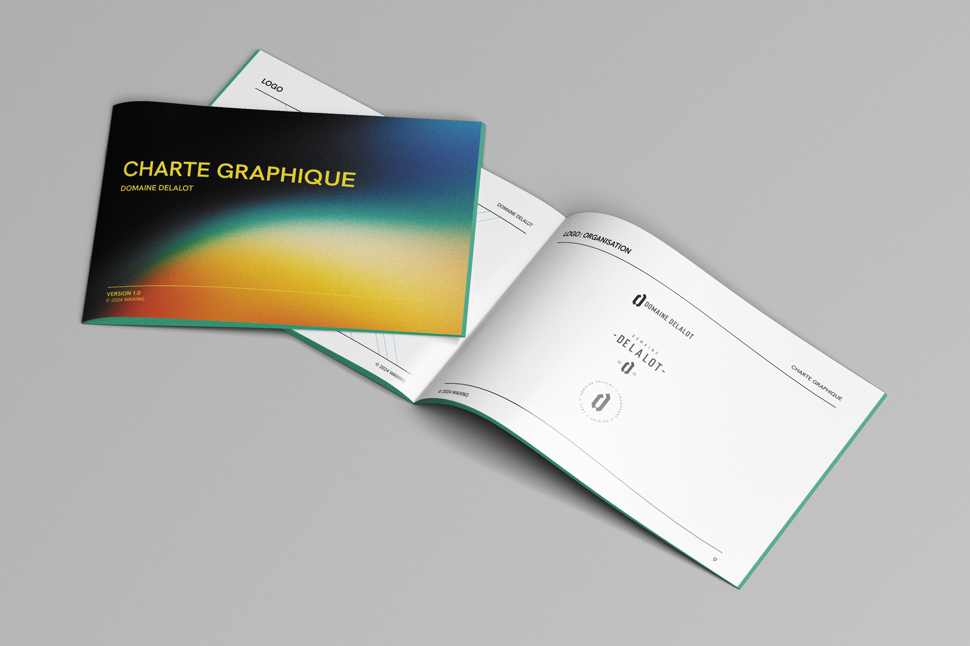 Branding et design graphique champagne – Delalot identité visuelle et packaging haut de gamme