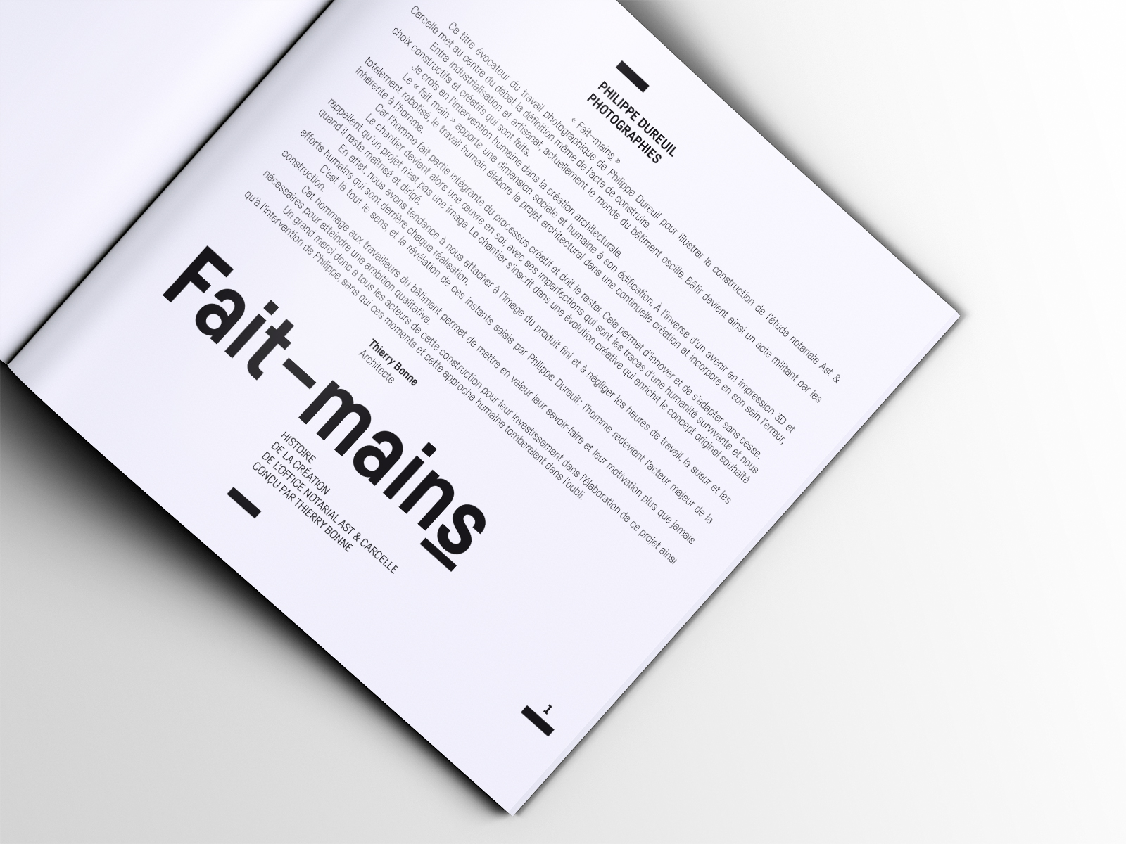 Graphisme éditorial catalogue photographies Dureuil Ast Carcelle Waixing mise en page images portraits typographie