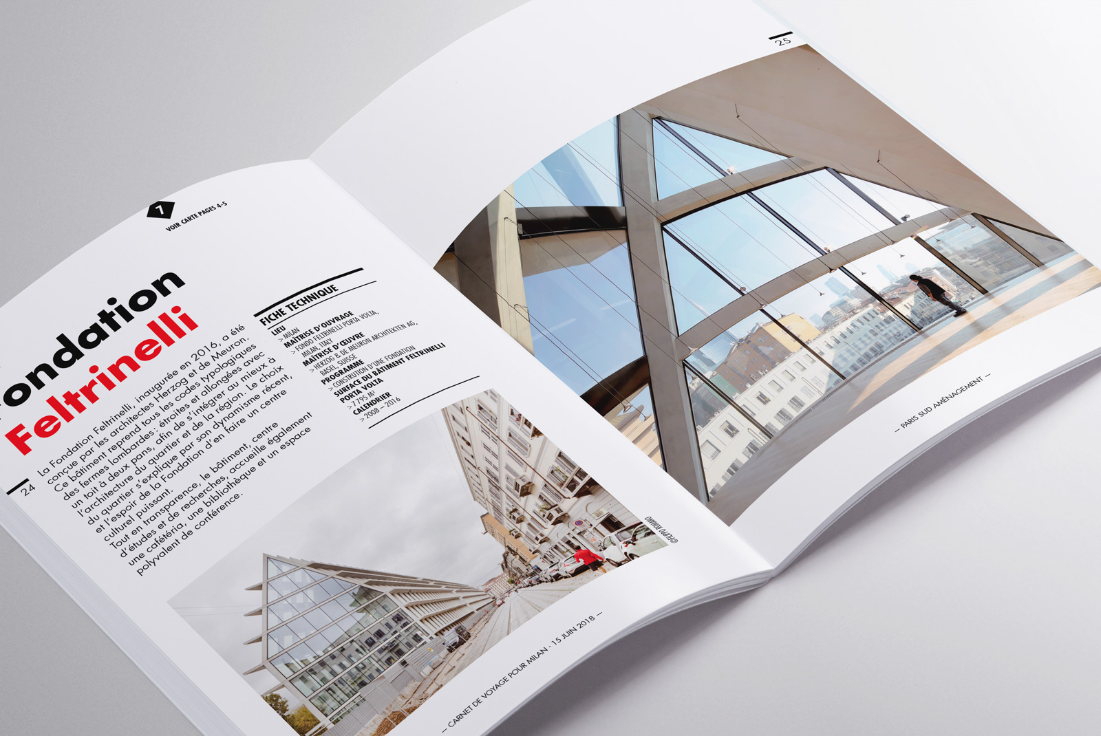 Fondations Feltrinelli Milan guide design Waixing