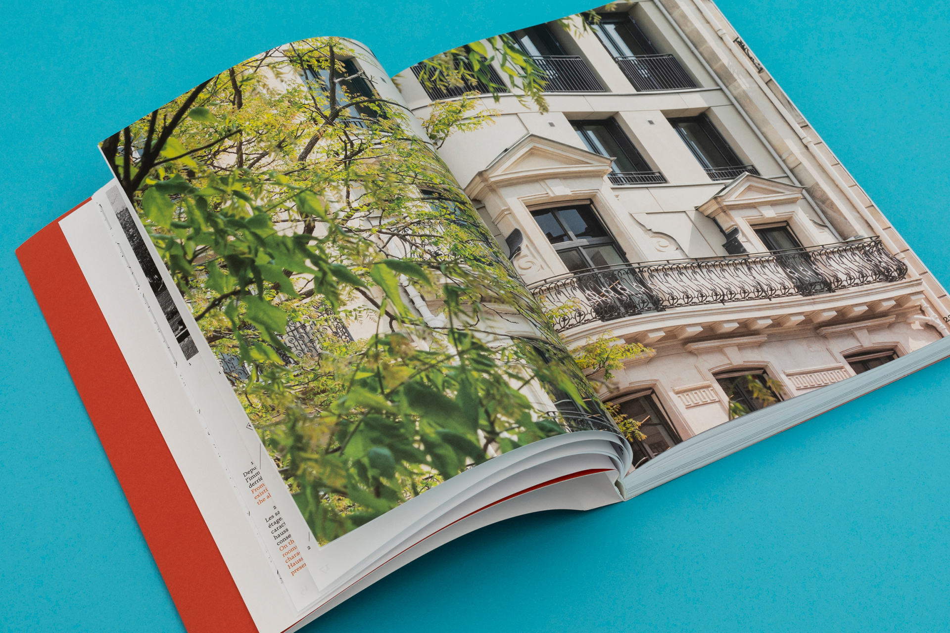 Graphisme éditorial pour livre d’architecture contemporaine, mettant en valeur les projets de l’architecte Christian Biecher avec mise en page moderne et typographie élégante
